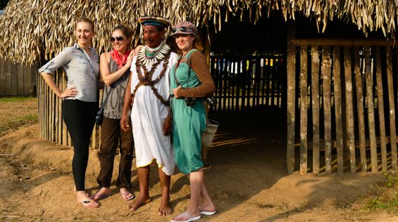 Мы в гостях у шамана, амазонские джунгли (2014)